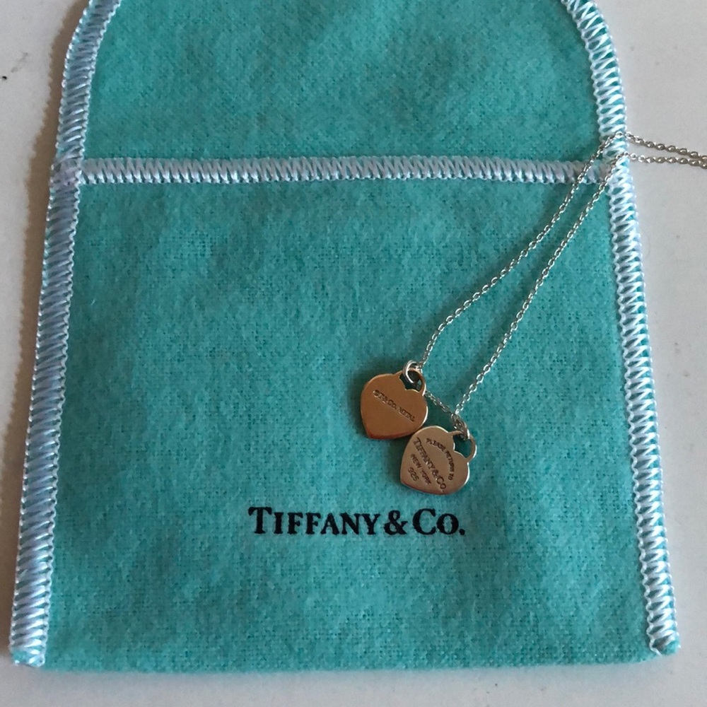Tiffany & Co. Mini Double Heart Pendant